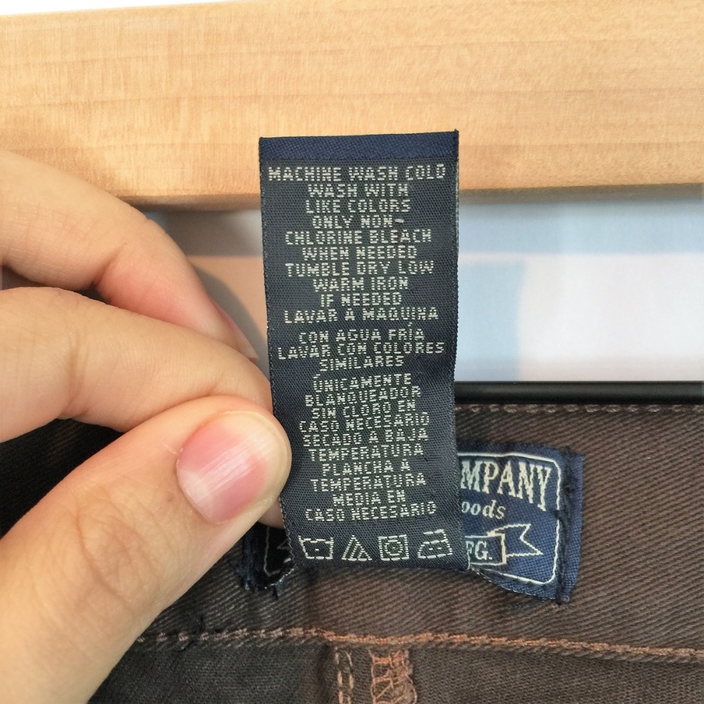 POLO JEANS CO Midrise Twill Cotton Pants - Picture 6 of 6